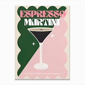 Espresso Martini 1 Canvas Print