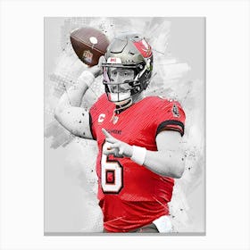 Baker Mayfield Tampa Bay Buccaneers Canvas Print