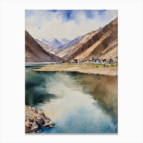 Tso Moriri Lake Canvas Print