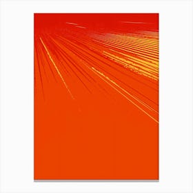 Abstract Orange Background 1 Canvas Print