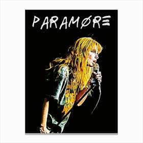 Paramore music band Canvas Print