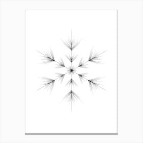 Snowflake 1 Canvas Print