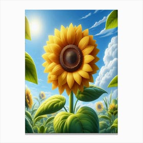 Sunflower 3 Canvas Print