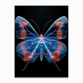 3d Butterfly 1 Canvas Print