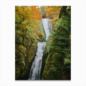 Fall Waterfall Canvas Print