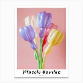 Dreamy Inflatable Flowers Poster Bluebonnet 1 Canvas Print