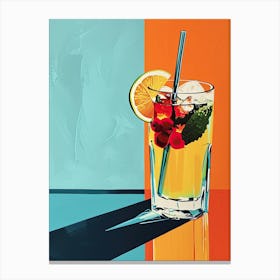 The Mid Century Cocktail Exploration Canvas Print