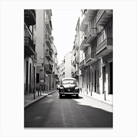 Nice, France, Photography In Black And White 1 Canvas Print