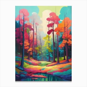 'Fall Forest' Canvas Print