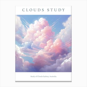 Study Of Clouds Sydney, Australia Canvas Print