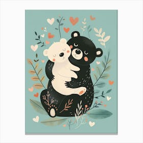 Bear Hug Canvas Print Canvas Print