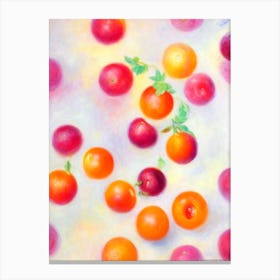Blackcurrant 4 Painting Fruit Canvas Print