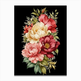 Peonies 6 Canvas Print