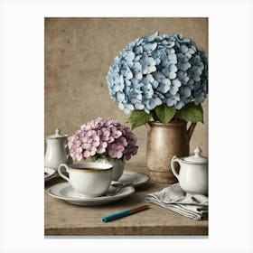 Hydrangeas 2 Canvas Print