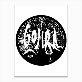 gojira band music 1 Canvas Print