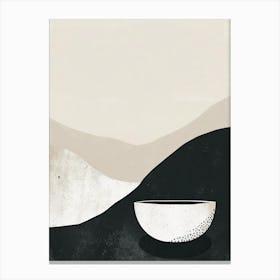 Seattle Stone Park Bauhaus Minimalist Canvas Print