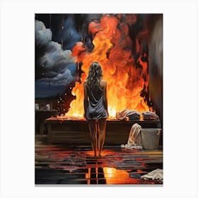 'Dead Girl' Canvas Print