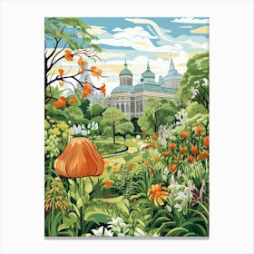 Toyal Botanical Gardens Edinburgh Uk 1 Canvas Print