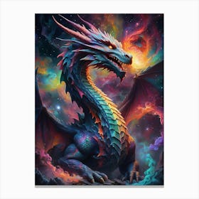 Colorful Dragon 1 Canvas Print