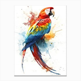 Colorful Parrot Canvas Print