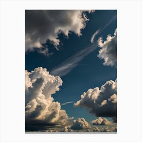 Clouds In The Sky 3 Canvas Print