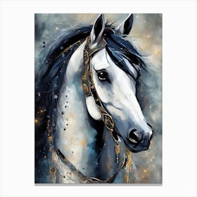 Horse Painting Canvas Print