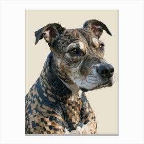 Dog Portrait 4 Canvas Print