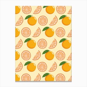 Oranges Canvas Print