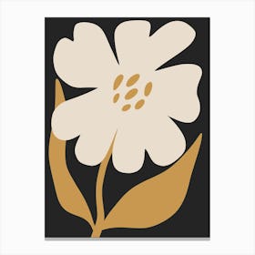 Minimalist flower 1 Canvas Print