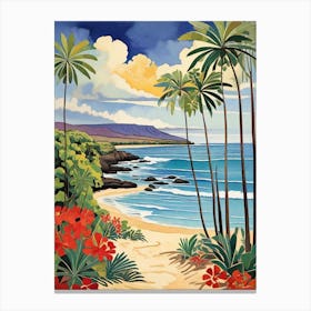 Hawaiian Beach 2 Canvas Print