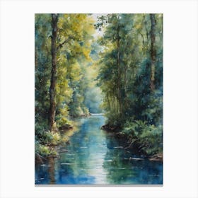 The Amazon River Canvas Print