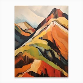 Mount Washington Usa 2 Mountain Painting Canvas Print