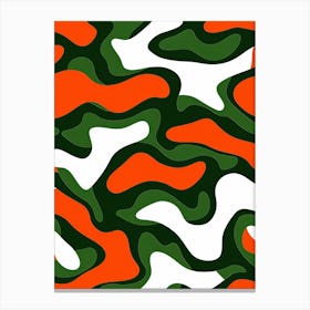 Camouflage Pattern 3 Canvas Print