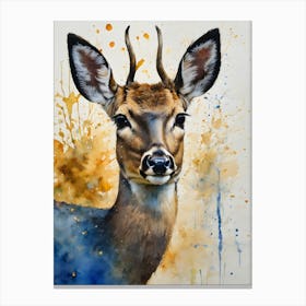 Roe Baby Deer Canvas Print