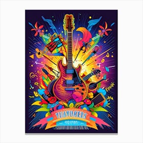 T Shirt Design Canvas Print