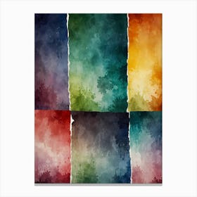 Watercolor Background 8 Canvas Print