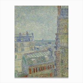 Van Gogh - View From Theo’S Apartment Canvas Print