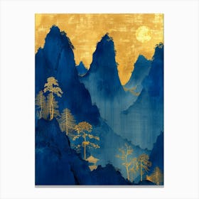 Chinese Mountains 53 Canvas Print