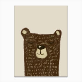 The Brown Bear Canvas Print