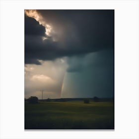 Rainbow In The Sky Canvas Print