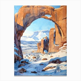 Arches National Park United States Of America 3 Copy Canvas Print