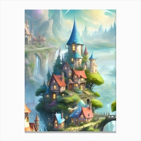 Fairytale Castle Canvas Print