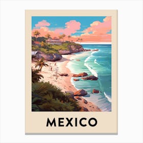 Vintage Travel Poster Mexico 11 Canvas Print