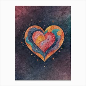 Heart Of The Universe 2 Canvas Print