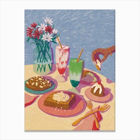 Pastry Party Canvas Print