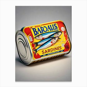 Sardines 30 Canvas Print