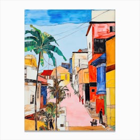 Manila, Dreamy Storybook Illustration 2 Canvas Print