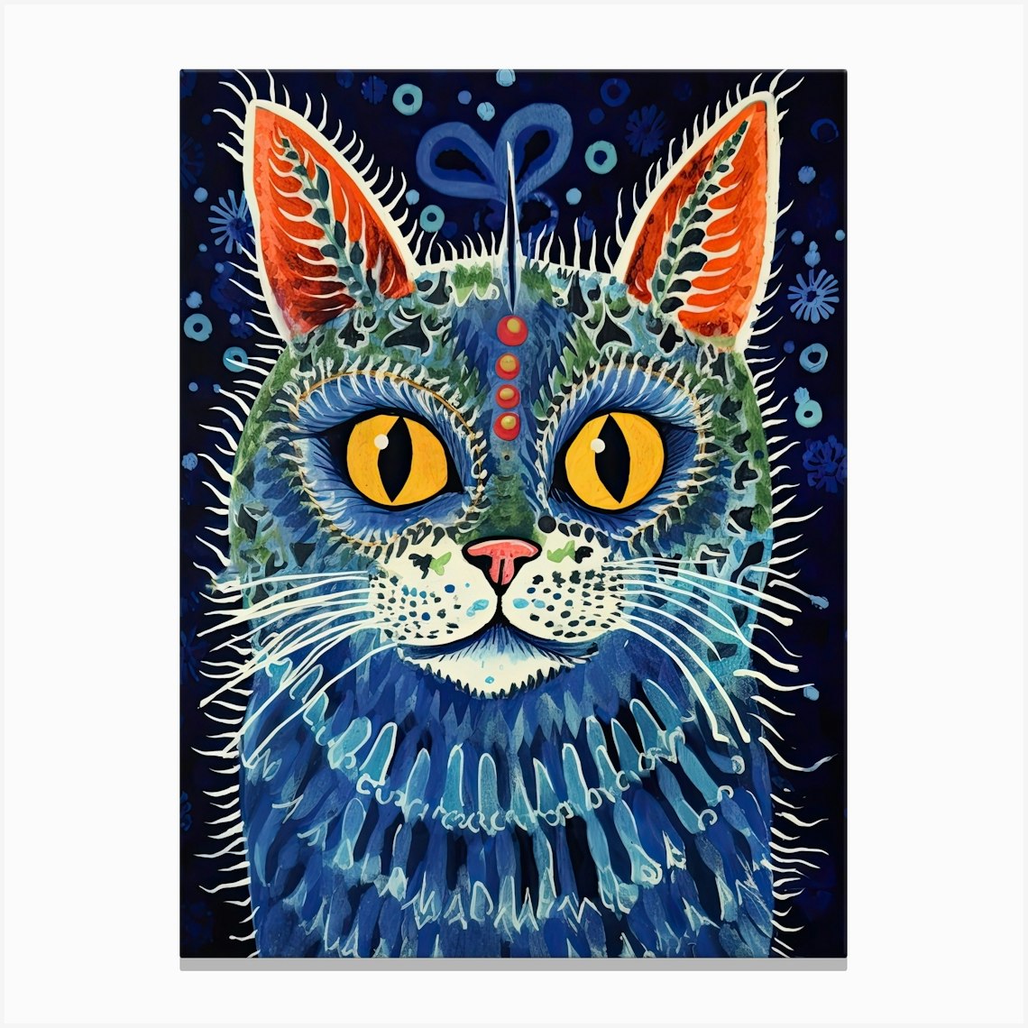 Kaleidoscope Cats III' Giclee Print - Louis Wain