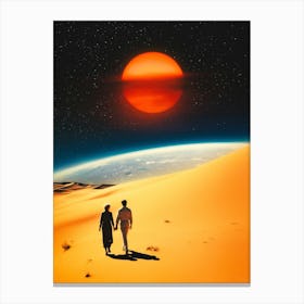 Cosmic Connection Canvas Print