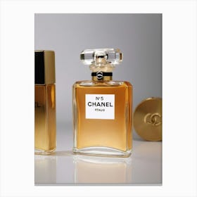 Chanel Perfume Bottle 1 Canvas Print